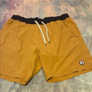 Vuori Men's Shorts with Black Waistband